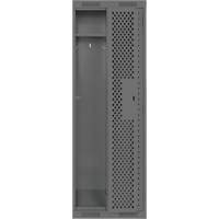 Casiers Clean Line, Bloc de 2, 24" x 12" x 72", Acier, Charbon, Rivet (assembl&eacute;), Perfor&eacute; Cintas