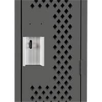 Casiers Clean Line, Bloc de 2, 24" x 12" x 72", Acier, Charbon, Rivet (assembl&eacute;), Perfor&eacute; Cintas