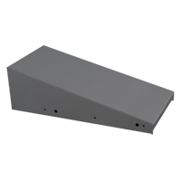 Casiers &eacute;conomiques &agrave; dessus inclin&eacute; Clean Line, Bloc de 1, 18" p x 12" la x 6" ha, Acier Cintas