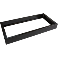 All-Welded Concorde - Heavy-Duty Lockers Recessed Base, 3 Banks, 4" H x 36" W x 17" D, Black, Steel Cintas