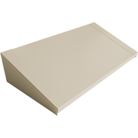 All-Welded Concorde - Heavy-Duty Lockers Sloping Top, 3 Bank, 18" D x 36" W x 6" H, Beige, Steel Cintas