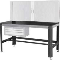 Work Bench, Laminate Surface, 26" W x 30" D x 63" H Cintas