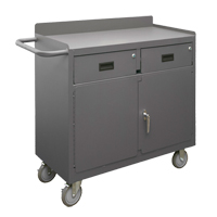 Mobile Workbench Cabinet, Steel Surface Cintas