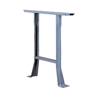Flared Workbench Leg, Steel, 30" D x 28" H, Single Cintas