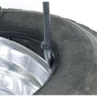 D&eacute;monte-pneu pour pneu sans chambre &agrave; air service lourd T45A, 37" lo, 4,6 lb Cintas