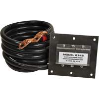 Heavy-Duty Plug-In Polarized Stainless Steel Socket Panel, 1 AWG, 5' Cable Cintas
