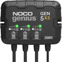 Chargeur de batterie embarqu&eacute; &agrave; 3 sorties de 15 amp&egrave;res Gen5X3 Genius Cintas