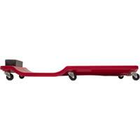 Red Low Profile Plastic Creeper Cintas