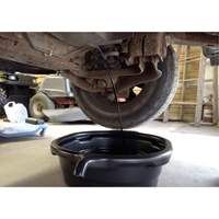 Plateau de drainage ovale noir Cintas
