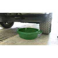 Plateau de drainage ovale vert Cintas