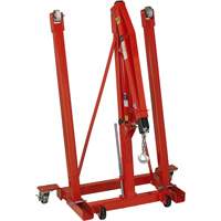 Folding Engine Crane, 2500 lbs. (1.25 tons) Capacity Cintas