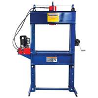 Double Acting Shop Press with Electric Pump, 100 tons Capacity Cintas