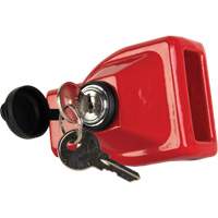 Verrou manuel pour frein pneumatique en aluminium Glad, cl&eacute; identique Cintas