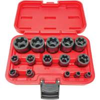 EP "Star" Plus Socket Set, 15 Pieces, 1/4"/3/8"/1/2" Drive Size Cintas