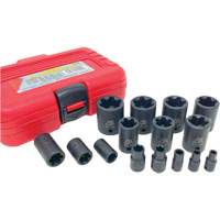 EP "Star" Plus Socket Set, 15 Pieces, 1/4"/3/8"/1/2" Drive Size Cintas