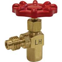 Valve de perçage pour canette R1234yf avec filetage 1/2” ACME-LH Cintas