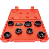 8 Pc. Extra-Low-Profile Oil Filter Socket Set Cintas