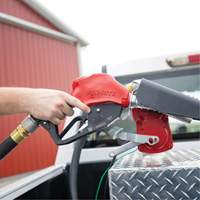 Red Automatic Gasoline Spout Nozzle Cintas