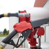 Red Ultra High-Flow Automatic Diesel Spout Nozzle Cintas