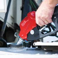 Red Ultra High-Flow Automatic Diesel Spout Nozzle Cintas