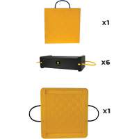 Ensemble de syst&egrave;me de sout&egrave;nement en composite CribLok 8 mcx Cintas