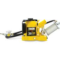 Pro Series “Shorty” Bottle Jack, 20 Ton(s), Air Hydraulic, 12-5/8" Raised Height Cintas
