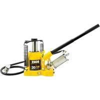Pro Series “Shorty” Bottle Jack, 20 Ton(s), Air Hydraulic, 12-5/8" Raised Height Cintas