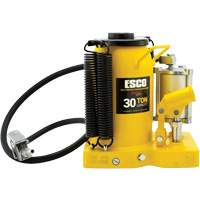 Pro Series  Bottle Jack, 30 tons, Air Hydraulic, 20" Raised Height Cintas