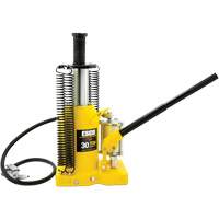 Pro Series  Bottle Jack, 30 tons, Air Hydraulic, 20" Raised Height Cintas