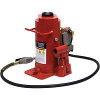 Cric-bouteille hydraulique de hauteur standard, 20 tonne(s), Air comprim&eacute;/hydraulique, 20-1/2" Hauteur &eacute;lev&eacute;e Cintas