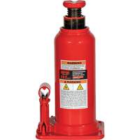 Cric hydraulique bouteille professionnel avec orifice pour manom&egrave;tre, 22 tonne(s), 20-49/250" Hauteur &eacute;lev&eacute;e Cintas