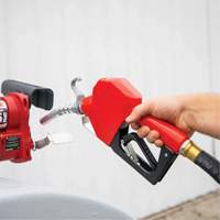 Red Automatic Gasoline Spout Nozzle Cintas
