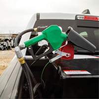 Green Automatic Gasoline Spout Nozzle Cintas