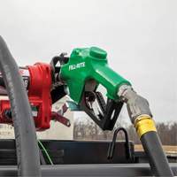 Green Automatic Diesel Spout Nozzle Cintas