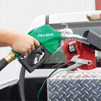 Green Automatic Diesel Spout Nozzle Cintas