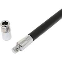 Tournevis flexible extra-long avec adaptateur carr&eacute; 1/4" x hexagonal 1/4" Cintas