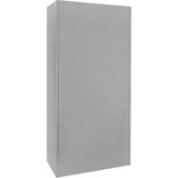 Wardrobe Storage Cabinet, Steel, 36" W x 18" D x 72" H, Grey Cintas