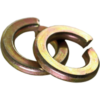 Rondelle d'arr&ecirc;t fendue, 1/4", Zinc jaune Cintas