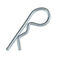 Cotter Pin, 1/4" Dia., 4" L, Zinc Plated Cintas