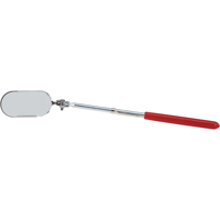 Inspection Mirror, Oval, 2" L x 1" W, Non Telescopic Cintas