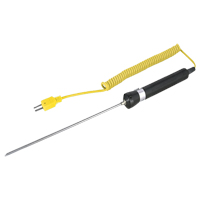 Sondes thermocouples de type K - Sondes &agrave; pointe aiguille Cintas