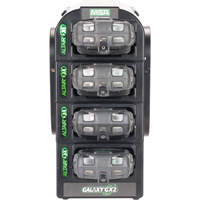 Chargeur &agrave; appareils multiples Galaxy GX2 pour Altair 5X, Compatible avec D&eacute;tecteur de gaz de la famille MSA Altair Cintas