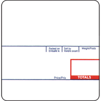 Kilotech Labels for Printer (58 x 60 mm) Cintas