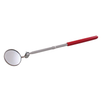 Inspection Mirror, Circular, 1-1/4" L x 1-1/4" W, Non Telescopic Cintas