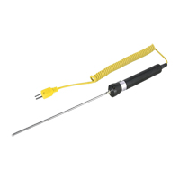 Sonde &agrave; thermocouple d'immersion, 11-1/4" " lo Cintas