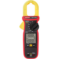Multim&egrave;tre TRMS &agrave; pince avec &eacute;cran double ACD-14-PRO, Tension c.a./c.c., Courant c.a. Cintas
