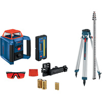 Ensemble laser rotatif horizontal auto-nivelant Revolve2000, 2000' (609,6 m), 670 N.m Cintas