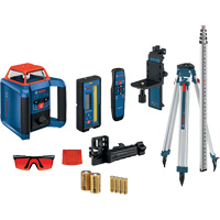 Ensemble laser rotatif horizontal/vertical auto-nivelant Revolve2000, 2000' (609,6 m), 670 N.m Cintas