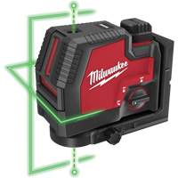 Laser vert &agrave; lignes crois&eacute;es et points daplomb rechargeable par USB Redlithium 21 Cintas