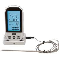 Thermom&egrave;tre &agrave; viande et &agrave; volaille sans fil, Contact, Num&eacute;rique, 32-482°F (0-250°C) Cintas